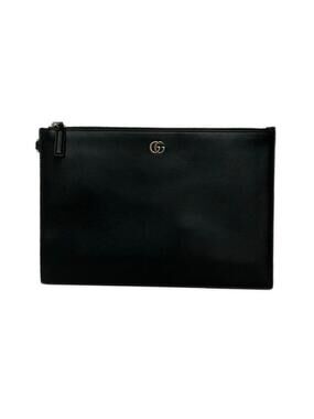 Gucci Gg Marmont Black Leather Clutch #281099G66B
